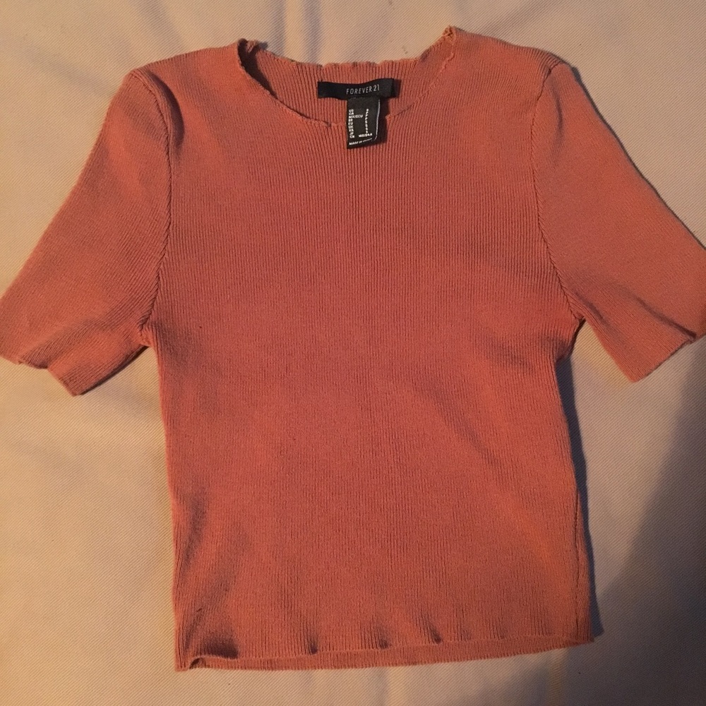 Cognac Crop top